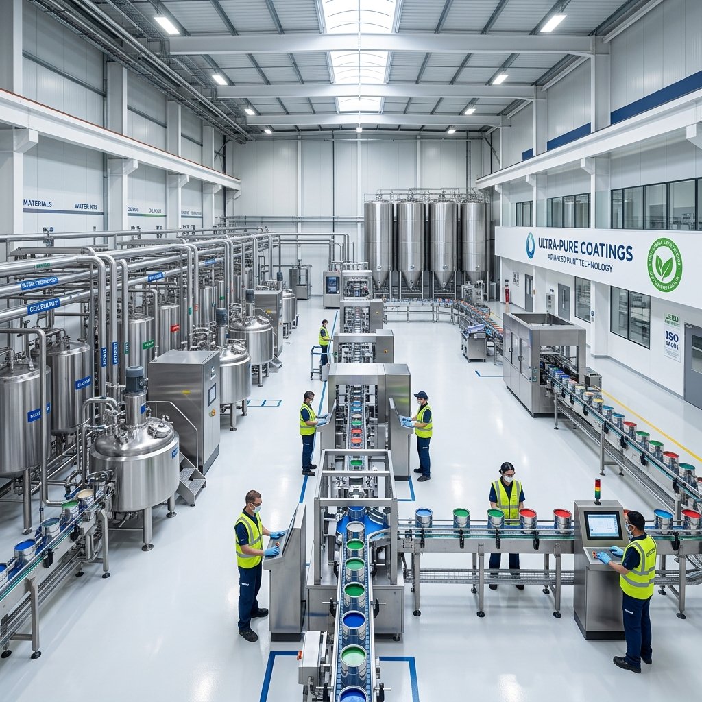 Goyash Paints Modern Manufacturing Facility